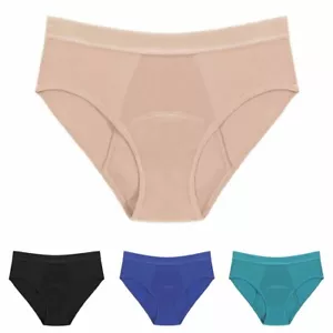 Underwear Womens Period Pants Washable Breathable Comfortable Eco Friendly - Picture 1 of 18