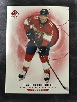 2020-21 SP Authentic Limited Red 89 Jonathan Huberdeau Florida Panthers - Image 1 of 2