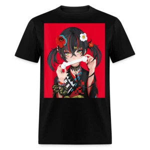 Anime Girl Cute Japanese Aesthetic shirt Anime Tee Otaku Waifu Gift T-Shirt - Picture 1 of 92