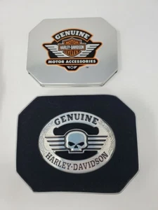 Harley Davidson Limited Edition 2006 Series 1Willie G Skull Belt Buckle - Picture 1 of 5