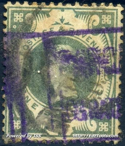 GRANDE BRETAGNE VICTORIA N° 103 AVEC BELLE OBLITERATION BLEUE A VOIR - Picture 1 of 2