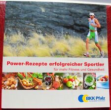 Power-Rezepte erfolgreicher Sportler: Buch-Broschüre, Ratgeber, Ernährung, TOP !