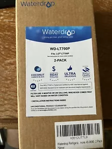 Pack of 2 Genuine LG Refrigerator Replacement Filter LT700P Sealed ADQ36006101 - Picture 1 of 1