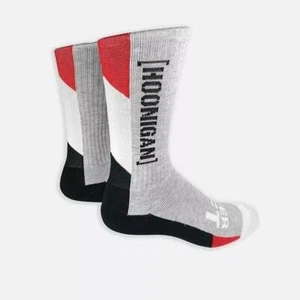 HOONIGAN Ken Block Racing Pennzoil Track Day Speed Men Crew Socks 1 Pair NEW - Picture 1 of 3