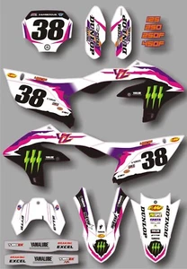 YAMAHA THROWBACK RETRO ANNIVERSARY DECAL KIT YZ YZF 125 250 450 GRAPHICS 1992 - Picture 1 of 2