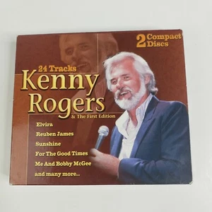 NEW Kenny Rogers CD & The First Edition, 24 Tracks on 2 Compact Discs - Imagen 1 de 6