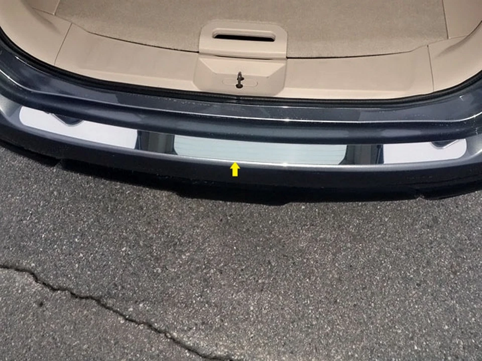 (FOR) 2014-2018 NISSAN ROGUE * 1 Piece Stainless Steel Rear Bumper Trim Accent - Imagem 1 de 1