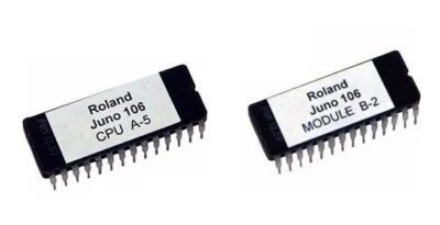Roland Juno-106 - Firmware OS Update Upgrade Eprom Set CPU & Module für Juno106 - Bild 1 von 2