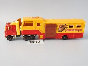 Majorette 3067 Truck Rodeo Texas Super Movers Red & Yellow (987)