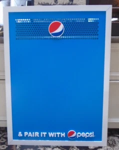 Pepsi-Metal Magnetic Blue “White Board' Daily Special Restaurant Sign Board-NEW - Picture 1 of 3