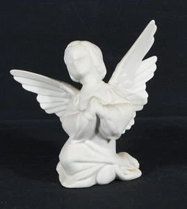 Boehm Kneeling Praying Angel Bisque Figurines 5 1/2" Tall - Picture 1 of 8