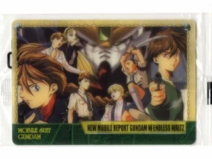 plastic card Gundam Wing W anime Relena Heero Duo Trowa Quatre DX06-007-106 - Picture 1 of 2