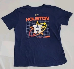 Nike MLB Houston Astros Space City The Eagle Has Landed TShirt Adult Size Medium - Picture 1 of 5