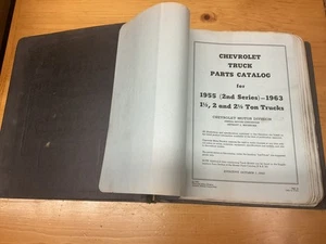 Vintage Chevrolet Truck Parts Catalog 1955 - 1963 - Picture 1 of 11