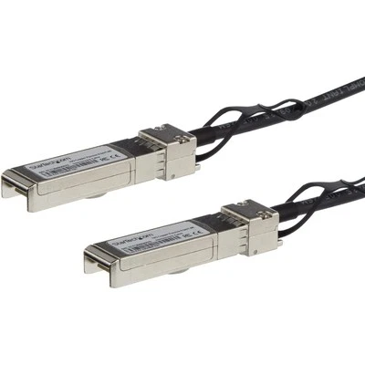 StarTech.com MSA Compliant SFP+ Direct-Attach Twinax Cable - 0.5 m (1.6 ft) - 1 - Image 1 of 4