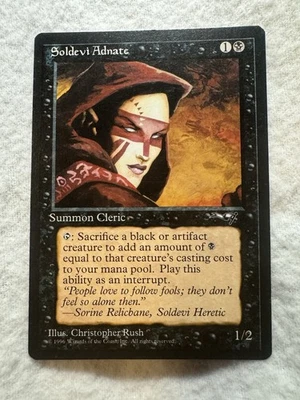 MTG - Soldevi Adnate (Woman) - Alliances - NM - #26 - Free Shipping! - Image 1 of 2