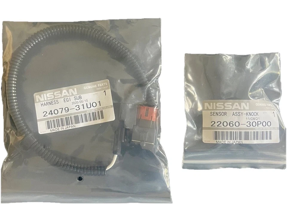 Sensor de golpe y arnés originales OEM para Nissan Máxima 300SX 240SX Foto 1 de 4