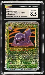 MUK Legendary Collection Reverse Holo Rare #16 CGC 8.5 Vintage Pokemon - Picture 1 of 2