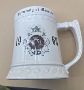 University Of Houston Phi Sigma Kappa Stein 1966 - Picture 1 of 7