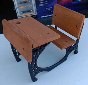American Girl Samantha's School Desk Cast Iron Solid Wood - Picture 1 of 8