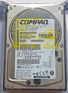 9.1 GB Compaq BD009635C3 10K RPM Wide Ultra 3 SCSI 80pin HDD 3.5 " Hard Drive - Picture 1 of 1