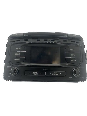 Receptor de rádio 2016-2018 Kia Sorento Am Fm CD player 96180-C6000WK - Imagem 1 de 4