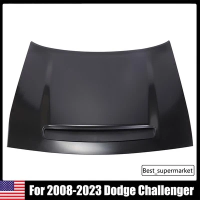 For 2008 2009 2010-2023 Dodge Challenger Demon Style Front Bumper Hood Aluminum — 第 1/4 张图片