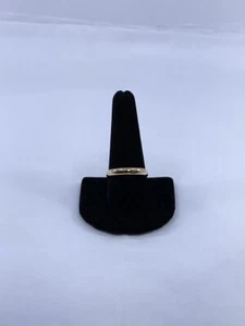 Unisex Gold Wedding Band 14K Yellow Gold 2.6dwt Size:6.25 (LO1005079) - Picture 1 of 6
