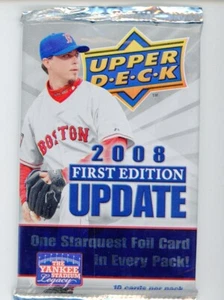 2 PACK LOT 2008 UPPER DECK FIRST EDITION UPDATE 10 CARDS PER PACK - Picture 1 of 2