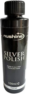 NUSHINE SILVER POLISH 100ml - CLEAN AND POLISH YOUR SILVER TO AN AMAZING SHINE - Picture 1 of 2