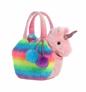 Aurora 7" Rainbow Unicorn 32812 Plush Stuffed Animal Toy - Picture 1 of 1