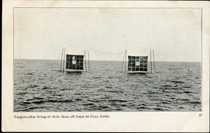 CAPE DE CRUZ, CUBA TARGETS POSTCARD - Picture 1 of 2