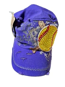 Leader At Loga Championship Softball Distressed Cadet Cap - Picture 1 of 10