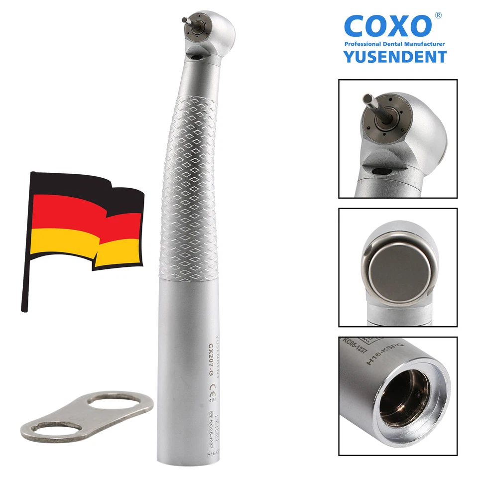 COXO Turbine Dentaire LED Fiber Optic Handpiece fit KAVO MULTIflex Coupler