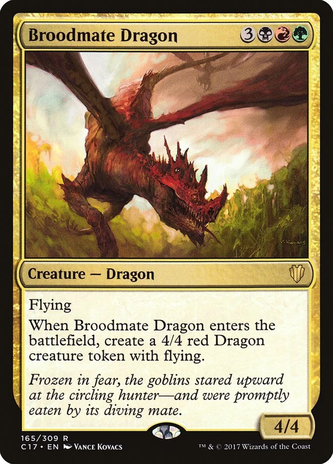Broodmate Dragon [Commander 2017] Magic MTG - Image 1 of 1