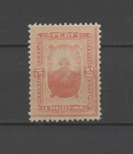 No: 124496 - PERU - AN OLD 50 C STAMP - MH!! - Picture 1 of 1