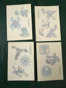LOTTO 4 FIGURINE TATUAGGI SPIDER-MAN & FRIENDS TATTOOS MARVEL NEW LINKS 3 - Bild 1 von 2