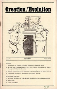 Creation / Evolution Journal #7 American Humanist Association NCSE Creationism - Picture 1 of 1