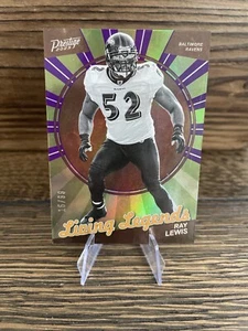2023 Prestige Ray Lewis Green Xtra Points /99 Baltimore Ravens HOF - Picture 1 of 2