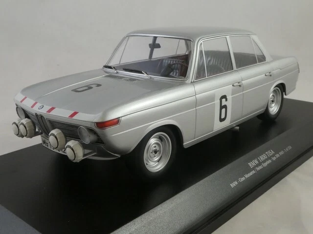 155652906 BMW 1800 TiSA #6 J. Munaron / K. Eppelein Spa 24h 1965 Minichamps 1/18