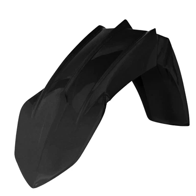 PARAFANGO ANTERIORE NERO METALLIZZATO ACERBIS YAMAHA WR 250 450 F 2019 - 2024 - Immagine 1 di 3