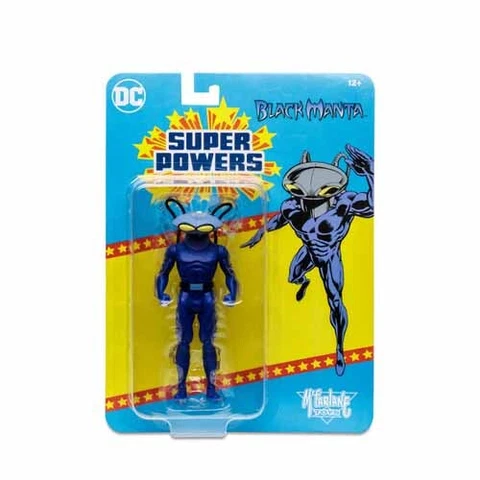 DC Super Powers 4 Inch Action Figure Wave 4 Black Manta Exclusive In Stock Cover