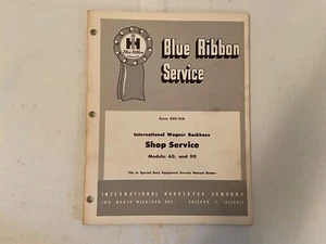 International Wagner Baggerlader Werkstatt Service Modelle 60 90 International Harvester - Bild 1 von 2