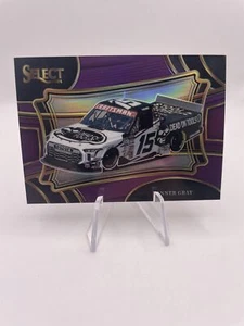 Tanner Gray 2024 Panini Select Racing #124 Purple Prizms #/75 - Imagen 1 de 2