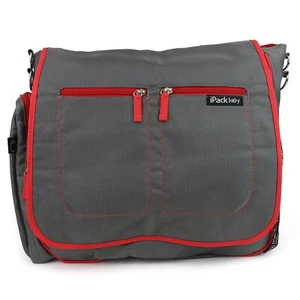 iPack Baby Convertible Messenger Backpack Diaper Bag with Changing Pad NEW - Picture 1 of 13