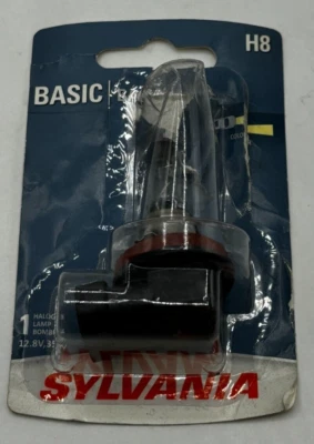 SYLVANIA H8 NUEVO FARO BOMBILLA NUEVO 35W BASIC HALÓGENO H8.BP Foto 1 de 4