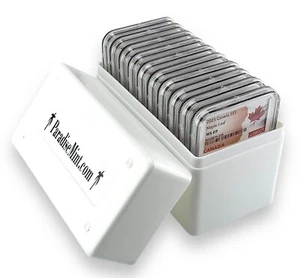 2025 Canada 1oz Silver Maple Leaf NGC MS69 White Core Flag Label 10 Pack w/Case - Picture 1 of 3