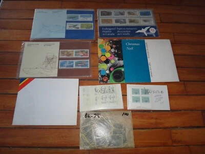 canada collection of misc. items not all shown high value - Image 1 of 4