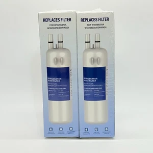 2 Pack Refrigerator Ice and Water Filter FOR W10295370A W10295370/EDR1RXD1 - Picture 1 of 2