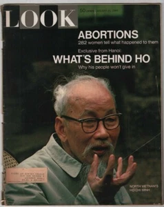 Look Magazine North Vietnam's Ho Chi Minh January 21 1969 040422RNON - Imagen 1 de 1
